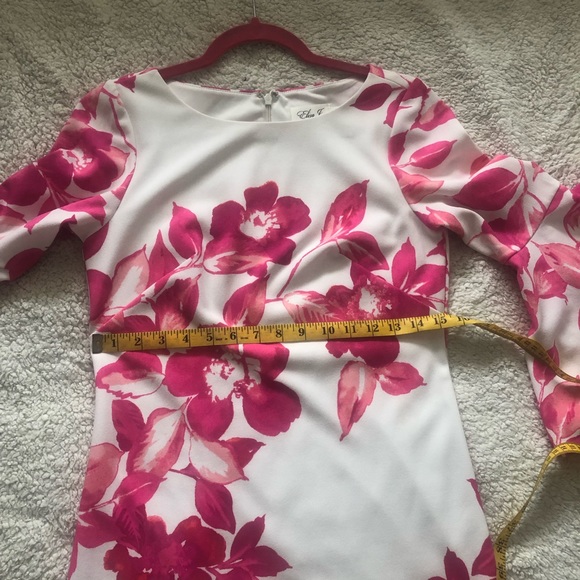 Beautiful floral cocktail dress - Picture 10 of 13